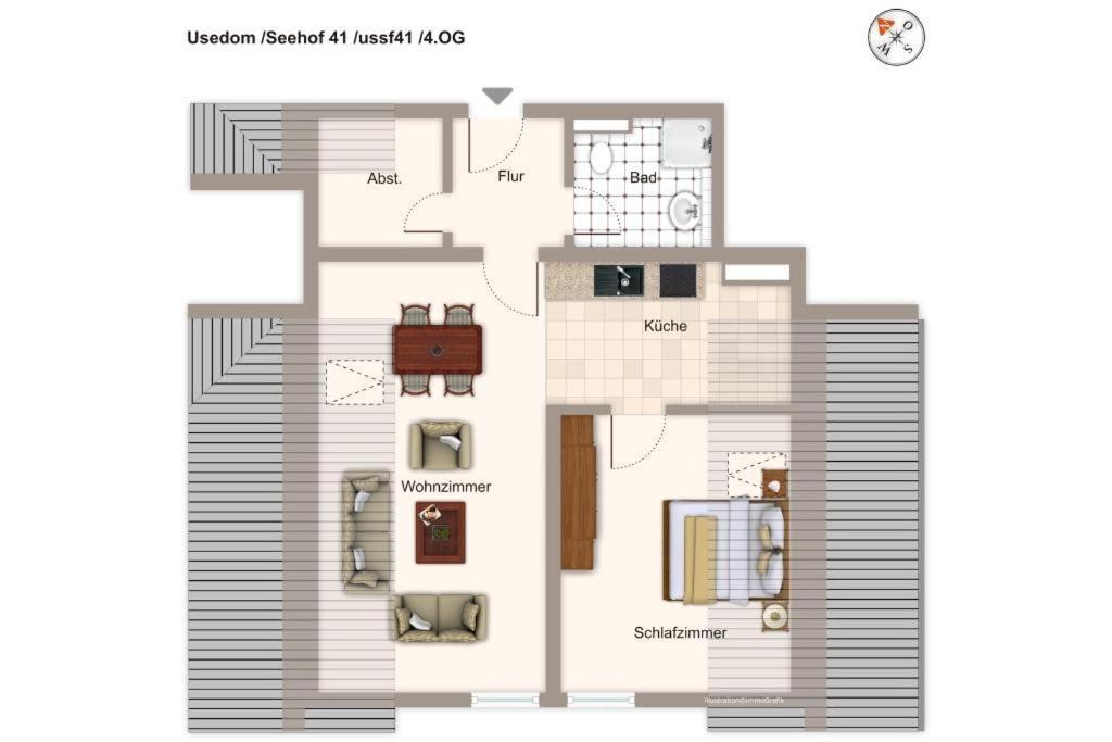 Seehof Seehof 41 Heringsdorf  Bagian luar foto